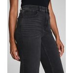 Spanx  Authentic 90s Straight Leg Jeans Black Wash Medium Compression Size L Photo 3