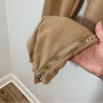 N: Philanthropy Front Zip Joggers Sweatpants in Camel Tan Size M Photo 15