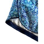 Lands End Swim Shorts Blue Print Size 24W Pockets Stretch 5” Inseam Quick Dry Photo 3