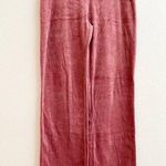 BCBGMAXAZRIA Y2K Vintage Pink Mauve Velour Velvet Sweatpants Track Pants Medium Photo 0