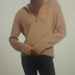 Theory CABLE KNIT SWEATER IN FELTED WOOL- CASHMERE SIZE S Photo 1