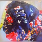 Gracia  black floral maxi dress size M Short Puffy And Elastic Sleeve Pocket Photo 6