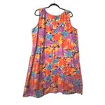 Daffodil By Loungees Tropical Floral Dress XL Sleeveless Orange Vacation Resort Photo 11