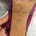 White House | Black Market Heels Leather Soles Pink Alligator Look Purple Womens 8 Photo 7