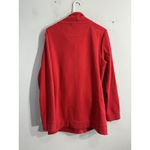 Adidas Womans  Sweatshirt XL Orange Full Zip Soft Photo 1