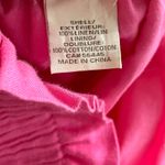 J.Crew 00s Vintage Pink Linen Stretch Waist Paper Bag Skirt Photo 6