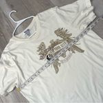 NBA Store Tshirt vintage y2k short sleeve mens Cream (medium) casual streetwear Tan Photo 2