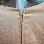 Vintage Pantagis 80s Ombre Peach Pink Bow Satin Party Prom Gown Dress Size 12 Photo 8