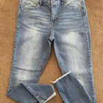 FOR THE REPUBLIC Denim Frayed Hem Jeans Photo 0