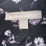 Woman Within , Womens 28w 3/4 sleeve single snap closeure cardigan with pockets Photo 3