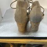 DOLCE VITA lightly used beautiful tan, suede, heeled sandals. Size 6. Photo 2