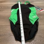 Speedo Endurance Racing Cut Black And Green One Piece Swimsuit Size 28 Photo 4
