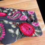 Sole Society  Mulholland Embroidered Heeled Boots‎ Size 7.5 Photo 3