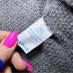 BODEN Open Front Wool Alpaca‎ Blend Long Line Cardigan Sweater Dark Gray Sz 10 Photo 4