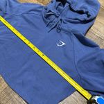 Gymshark  blue cropped hoodie Photo 2