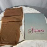 Women’s Heiress Fine Nylons Stockings Thigh High Seamless Honey Bisque 10 1/2 Tan Photo 1