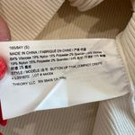 Theory  Button Up Tank Top ivory size small Photo 5