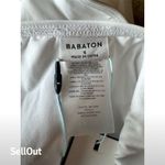 Babaton Women's One Piece Swimsuit White Scoop Neck Size S NWT Photo 2