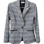 ‎WAVERLY GREY Gray Plaid Blazer Gray Photo 0