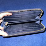 Tommy Hilfiger Navy Blue Drawstring Backpack Bag And Striped Wallet Bundle Photo 8