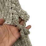 Umgee Oatmeal Chunky Knit Off Shoulder Sweater Size Large Photo 2