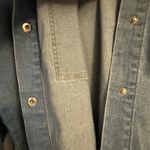 Tribal Jeans Women’s XL Cropped Jean Jacket w Stretch & Snap Button Closure Blue Photo 7