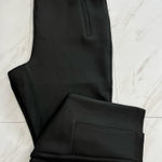 Good American  Scuba Slim HighRise Zip ankle stretch black Pant Size 6- 3XL Photo 0