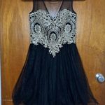 Babyonlinedress Girls Short Prom Homecoming Cocktail Dresses Crystals Applique S Black Size undefined Photo 0