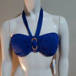 Bleu Rod Beattie NWT  Blue Halter Bikini Top (6) Photo 1