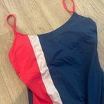 Anne cole  one piece swim navy white pink color block sz 10 NWOT Photo 1