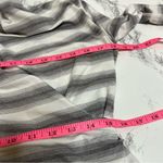 Lululemon radiant long sleeve striped wrap top gray white Photo 4