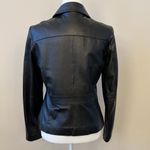 wilson's leather Wilsons Maxima - Genuine Black Leather Vintage 90’s Blazer - Size Medium Photo 5