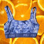 Victoria's Secret Blue Tie Dye Sports Bra Size Small Photo 0
