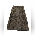 Rena Rowan WOMEN'S  for Saville Brown PAISLEY PATTERN SKIRT- SIZE 8 Photo 1