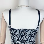 Elliatt  Beth Mesh Mini Dress Black White Photo 5