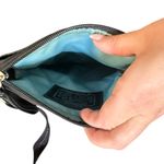 Coach  Signature Jacquard Swingpack Crossbody Bag Black Photo 6