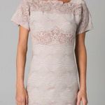 Free People New Romantics Dress S Bell Shift Crochet Cutout Mini Photo 0