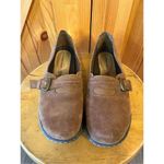 Croft & Barrow  Shoes Womens 7.5M Casual Slip On Loafers Brown Leather Closed Toe Photo 1