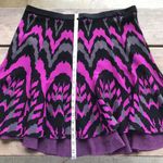 Torrid Womens Skirt Size 2 2X 18 20 Black Purple Gray Sweater Knit Skater Style Photo 51