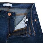 Loft  Womens 25/0 Curvy Skinny Dark Wash Jeans Photo 7