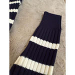 Vineyard Vines NWT Women's Roll Neck Stripe Sweater Dress Size L Merino Wool Photo 3