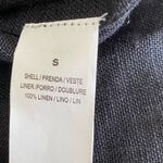 Vitamin A  NWOTS Playa Black Linen Oversized Shirt Dress size Small Photo 9