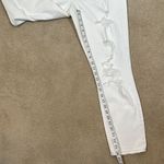 Abercrombie & Fitch Abercrombie Simone High Rise Women White Distressed Jeans Denim Size 29 / 8R Photo 12