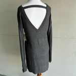 Garage  NWT distressed sweater dress gray Small Photo 1