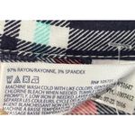 Splendid  Candy Cane Plaid Nightshirt Top Pajama Sleep Shirt Long Sleeve Red Photo 3