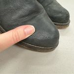 Free People  Brooks Black Leather Distressed Ankle Boots Womens 38 Fall Boho Photo 4