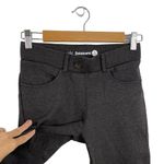 Betabrand  Straight-Leg 7-Pocket Dress Pant Yoga Pants Charcoal Gray Size XSP Photo 4