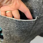 Eileen Fisher  Charcoal Sweatshirt Blazer Jacket Sz M Photo 3