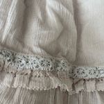Aritzia Sunday best  boho coquette smocked mini ruffle skirt size small Photo 6