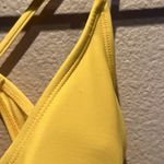Shade & Shore New  Women's Cheeky Racerback Swimwear Yellow XS One Piece Swimsuit Photo 8